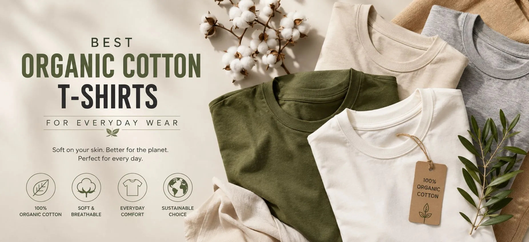 Best Organic Cotton T-Shirts for Everyday Wear.