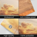 Ocean Sunset Spa Style Bath Curtain