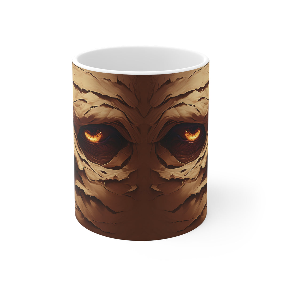 Coffee Mug with a mumy design on a white background