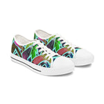 Urban Graffiti Women’s Low Top Canvas Sneakers