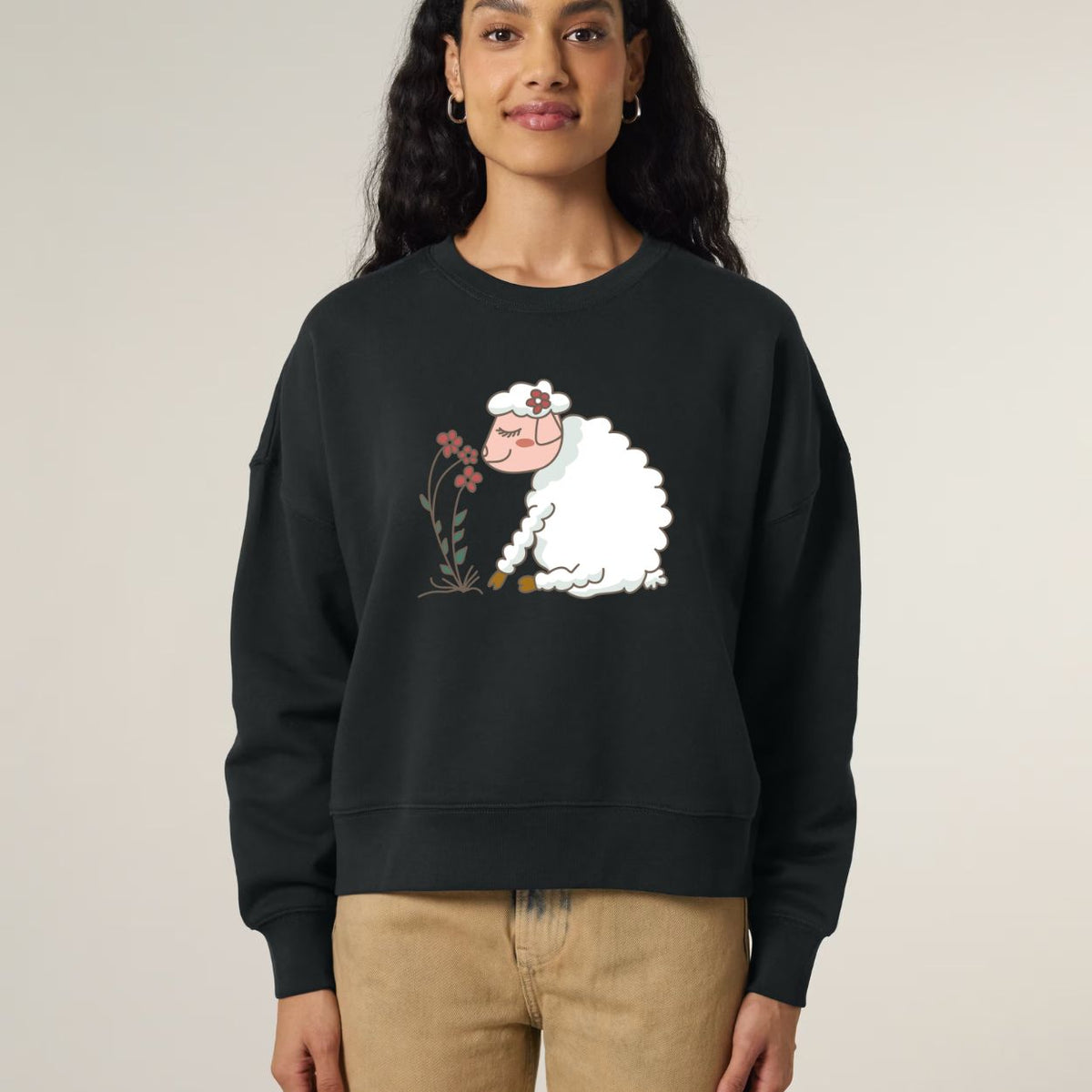 Women’s Cute Sheep Sweatshirt