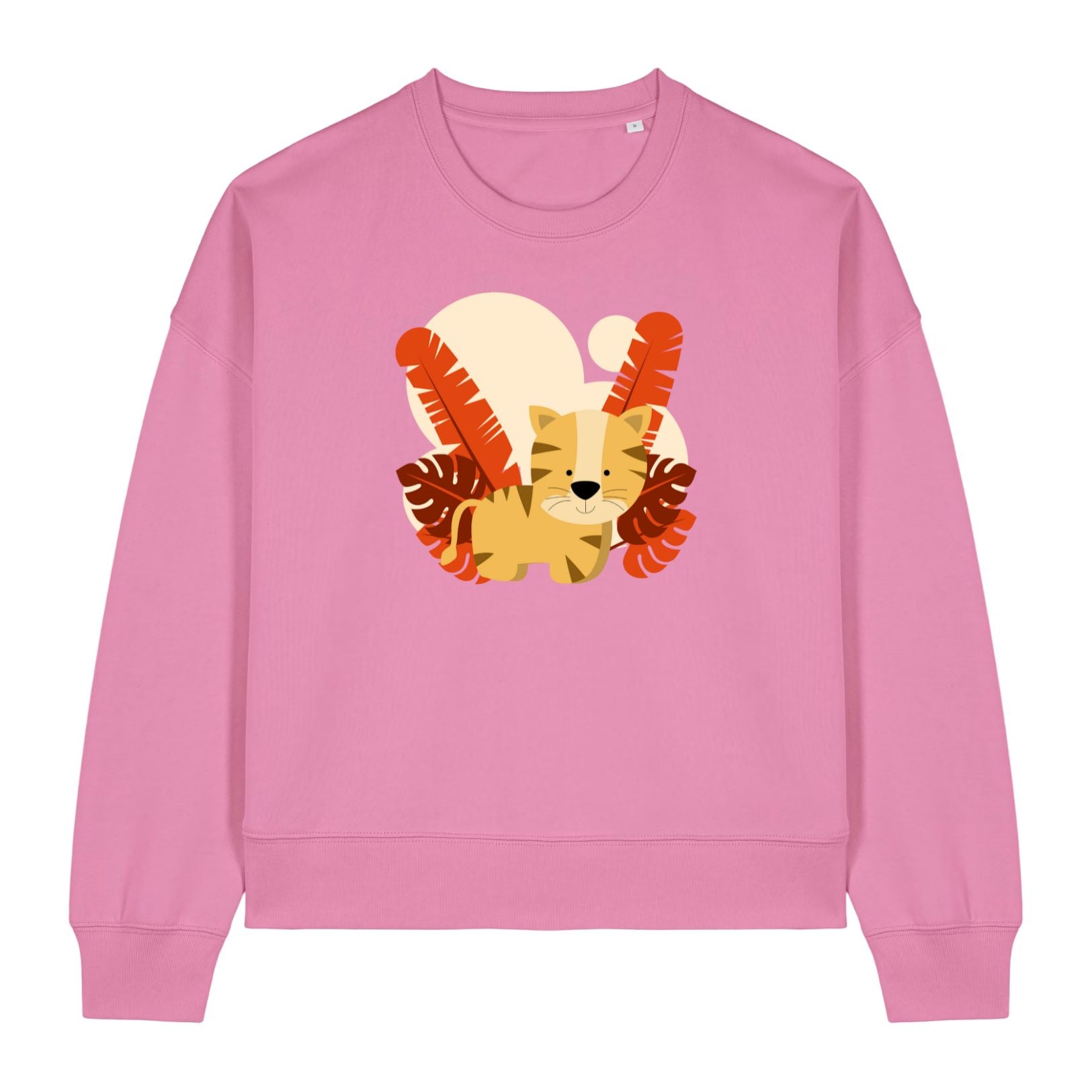 Cute Tiger Women’s Graphic Sweatshirt