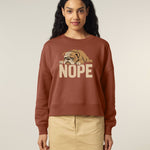 Lazy Bulldog Nope Women’s Sweatshirt