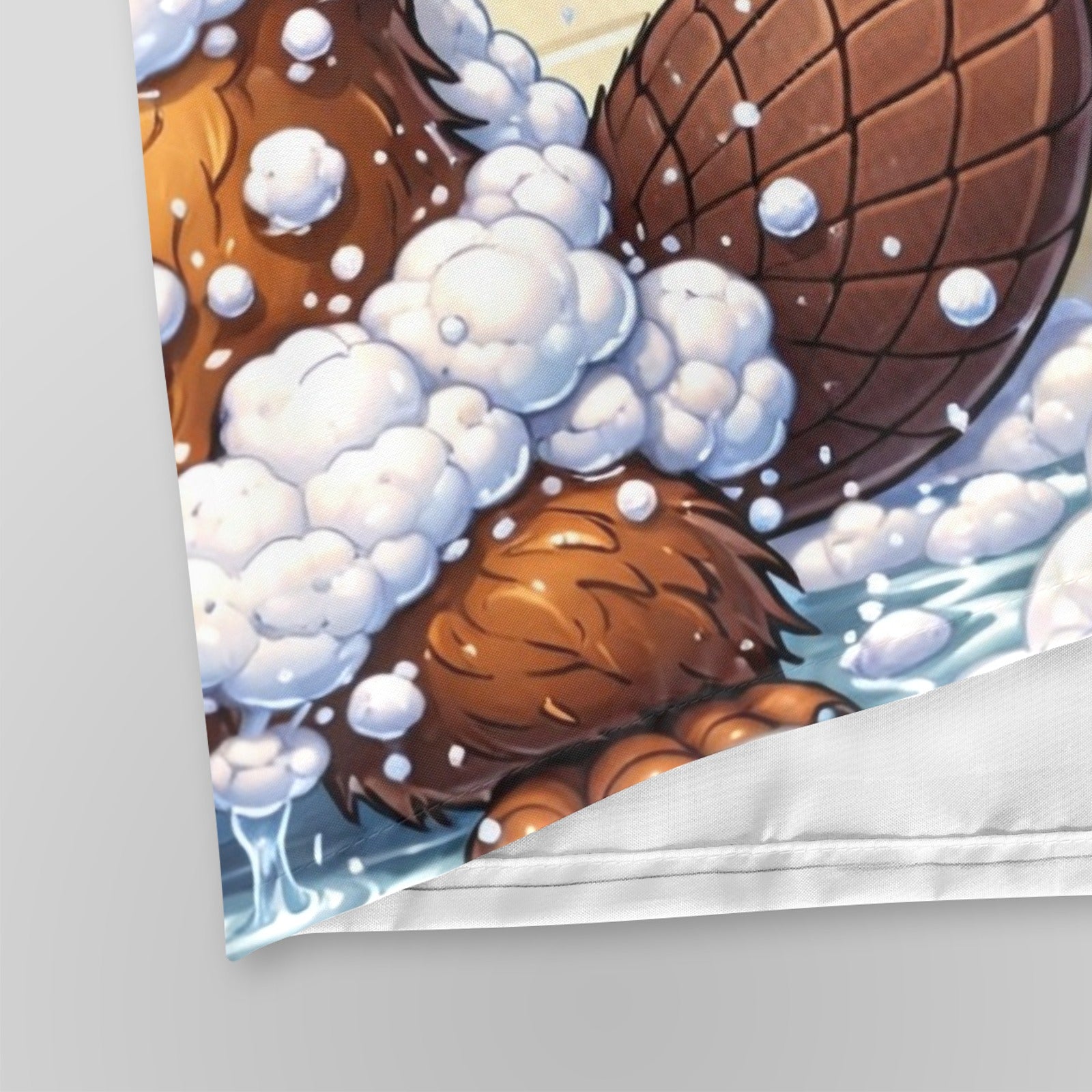 Cute Funny Beaver Shower Curtain