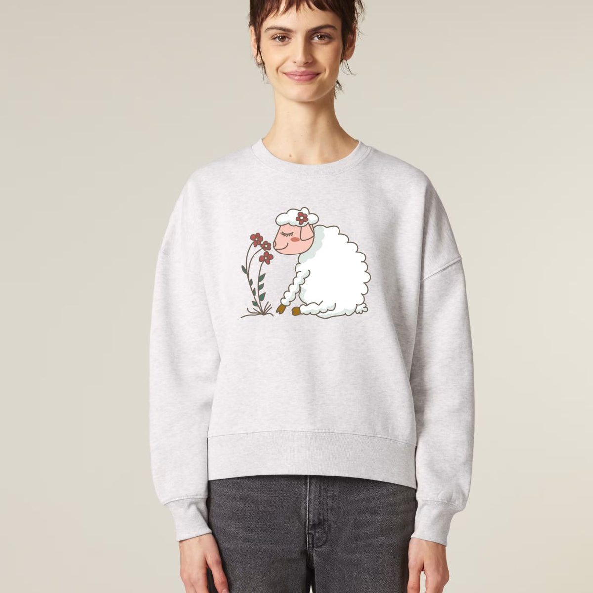 Women’s Cute Sheep Sweatshirt