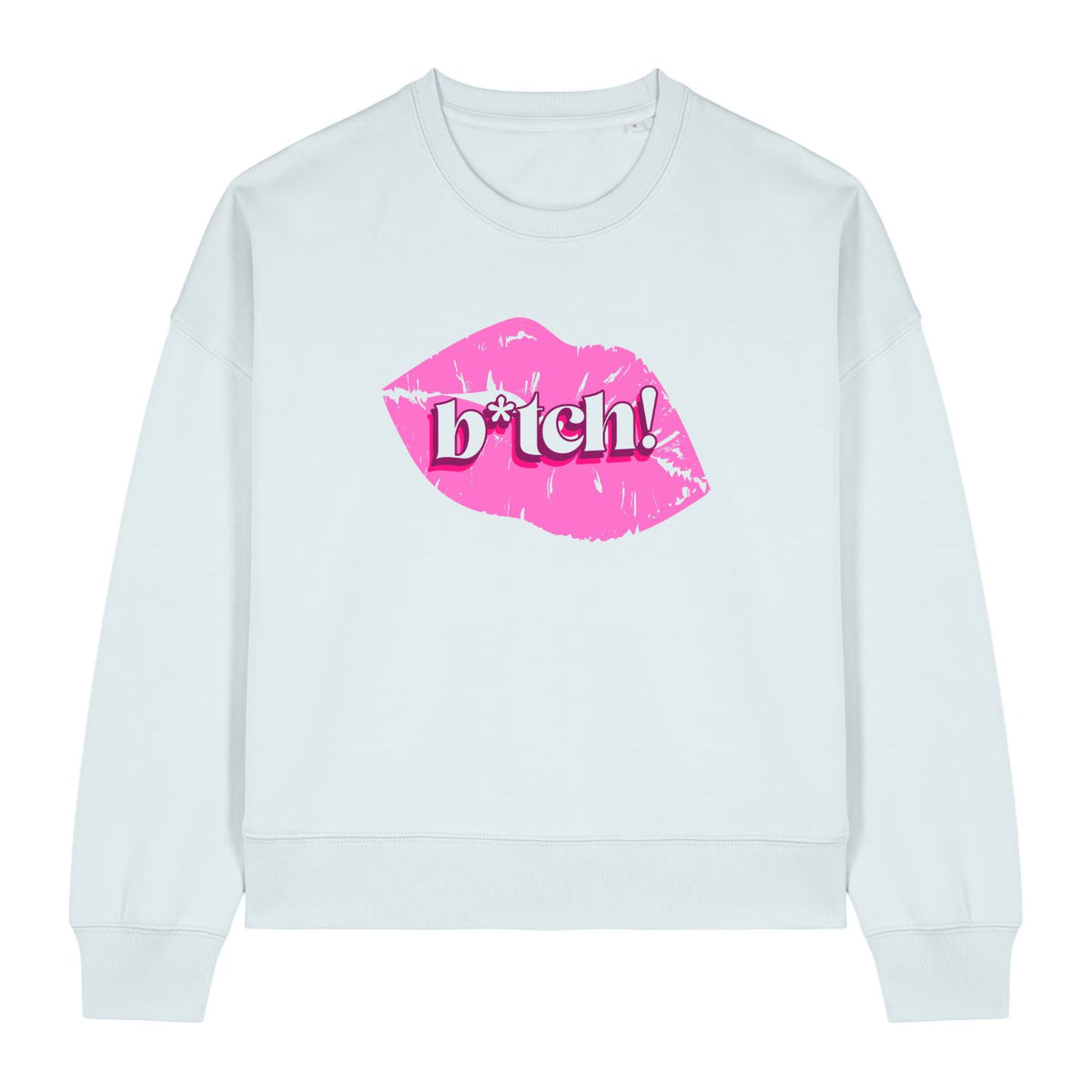 "B*tch" Lips Women's Graphic Sweatshirt