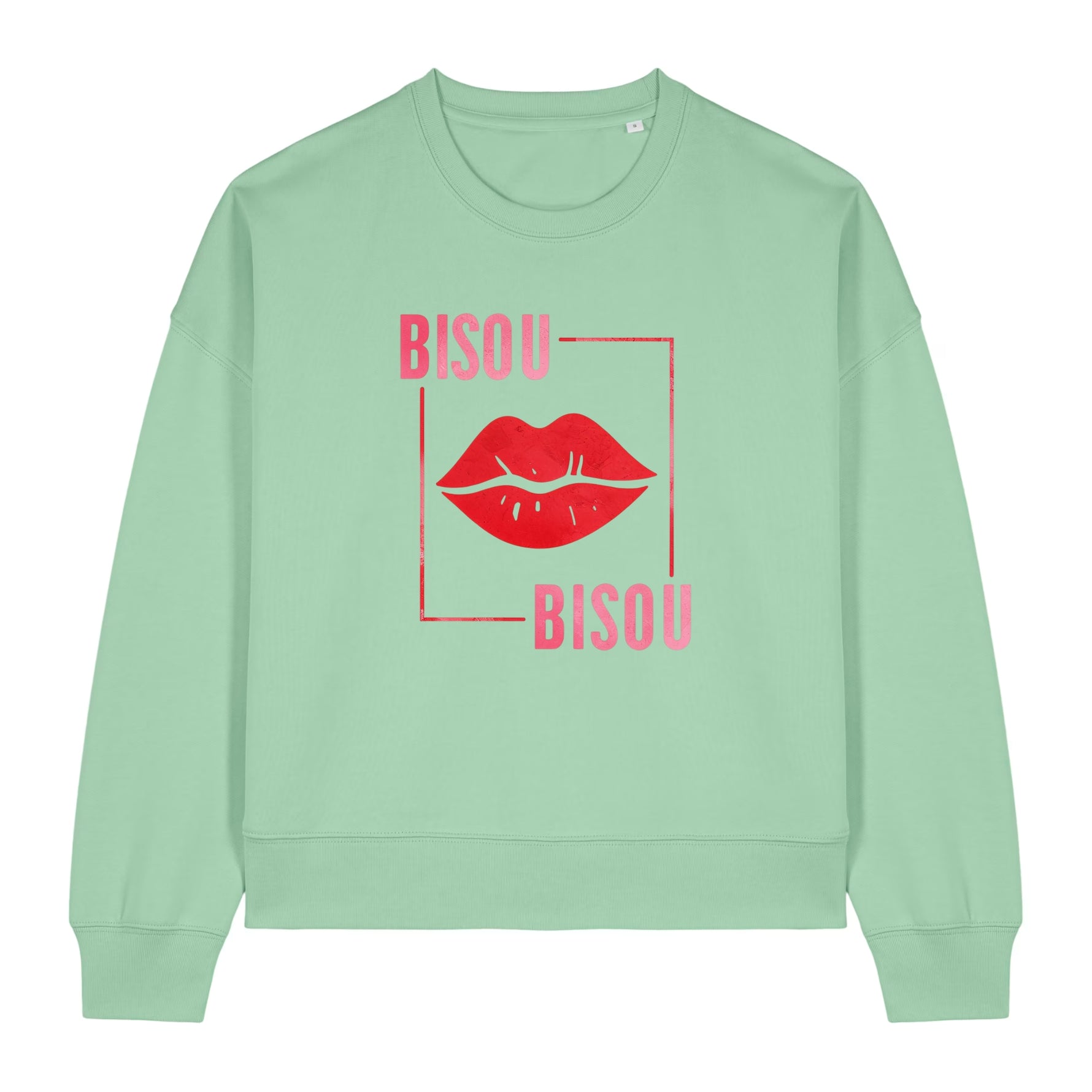 Vintage Style Bisou Women's Graphic Sweatshirt