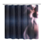 Frosted Glass Woman's Body Silhouette Shower Curtain 