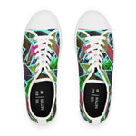 Urban Graffiti Women’s Low Top Canvas Sneakers