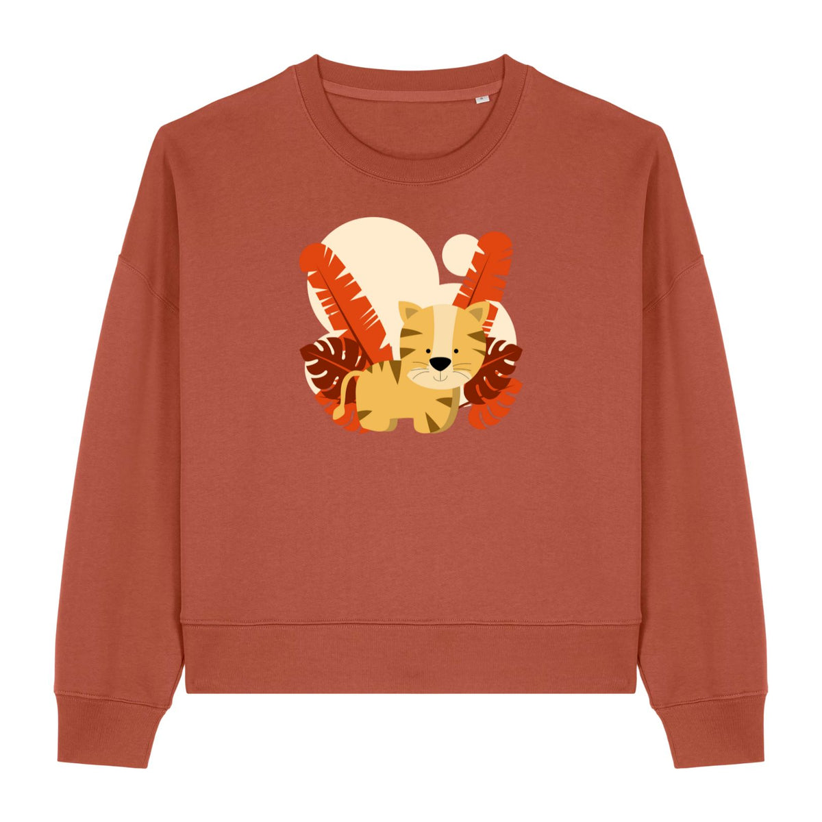 Cute Tiger Women’s Graphic Sweatshirt