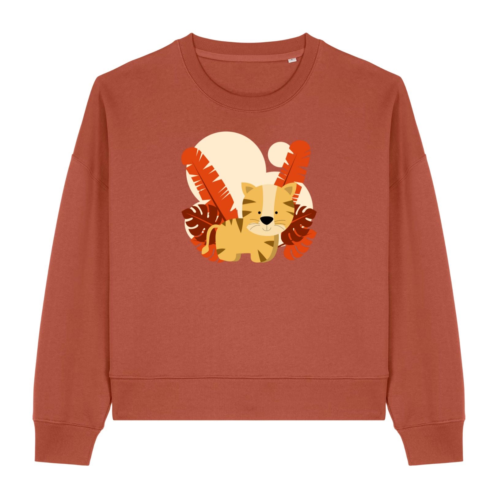 Cute Tiger Women’s Graphic Sweatshirt