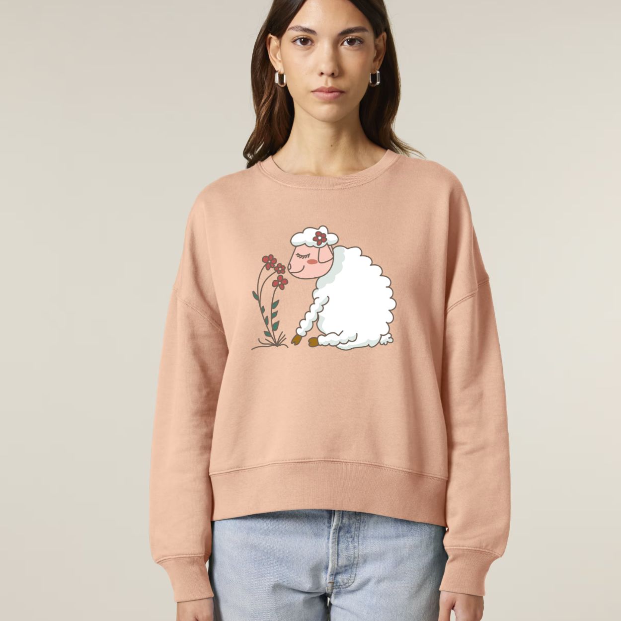 Women’s Cute Sheep Sweatshirt
