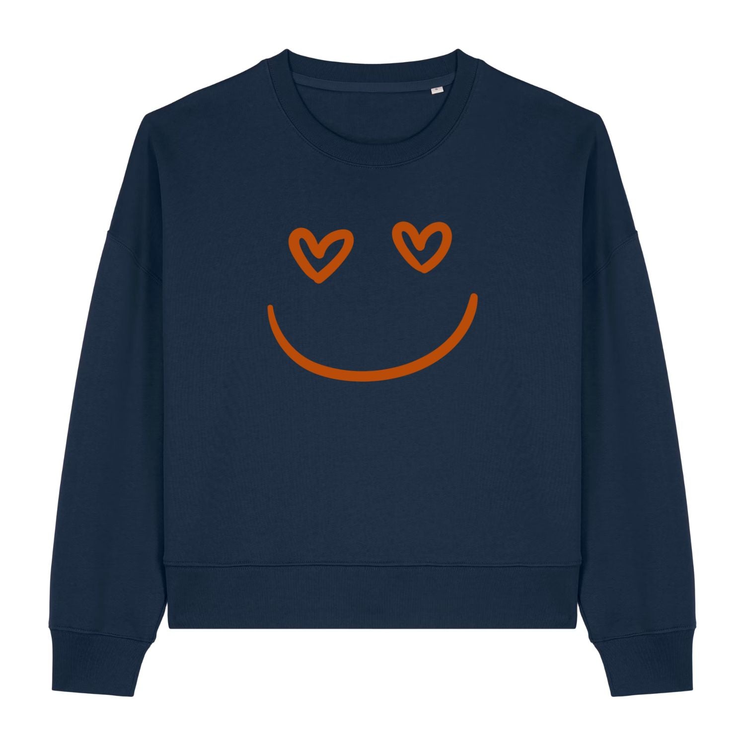 "Love Eyes" Heart Smiley Women's Sweatshirt