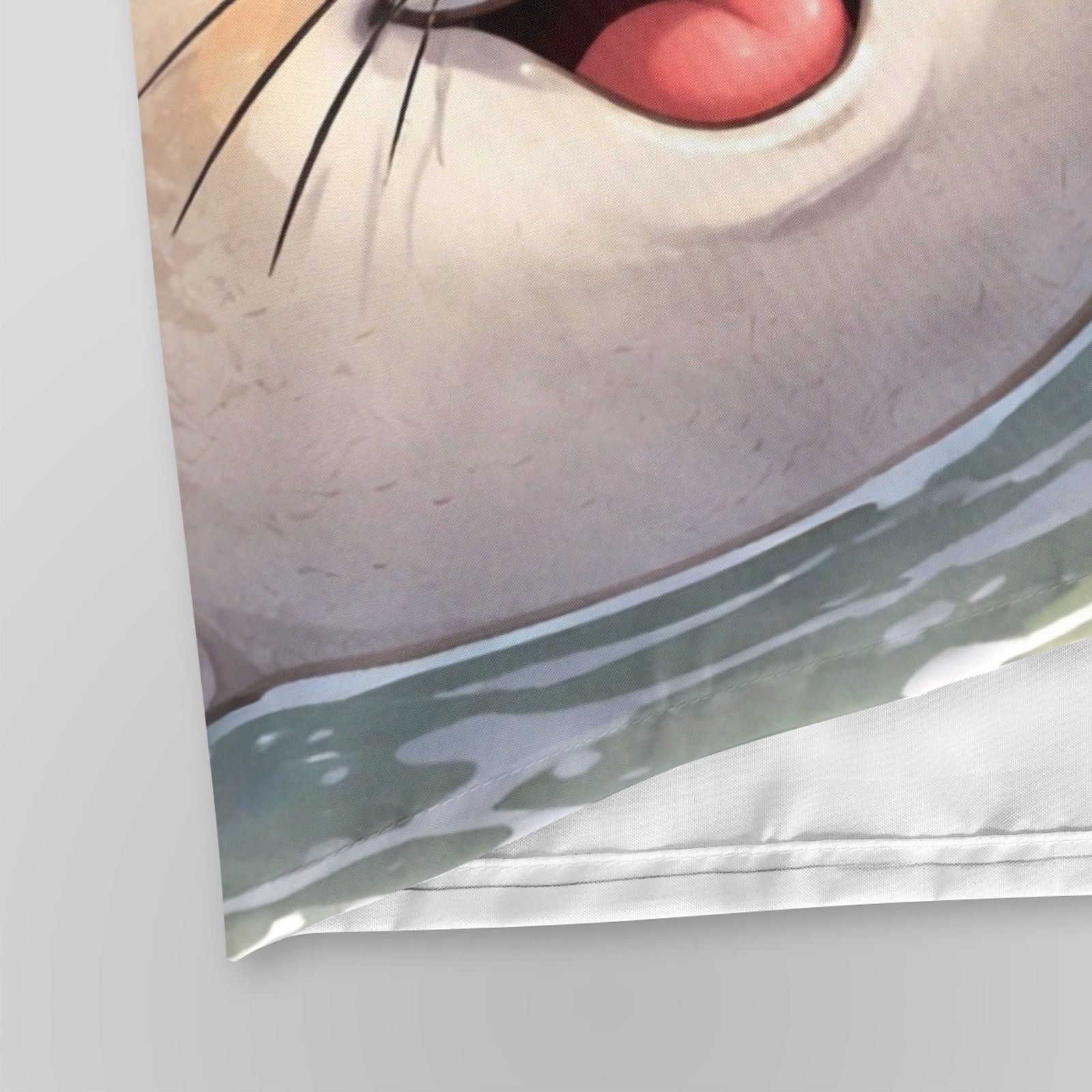 Funny Penguin Washing Seal Shower Curtain