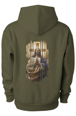 Jesus Christ Cross Men's Hoodie