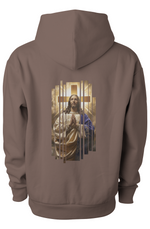 Jesus Christ Cross Men's Hoodie