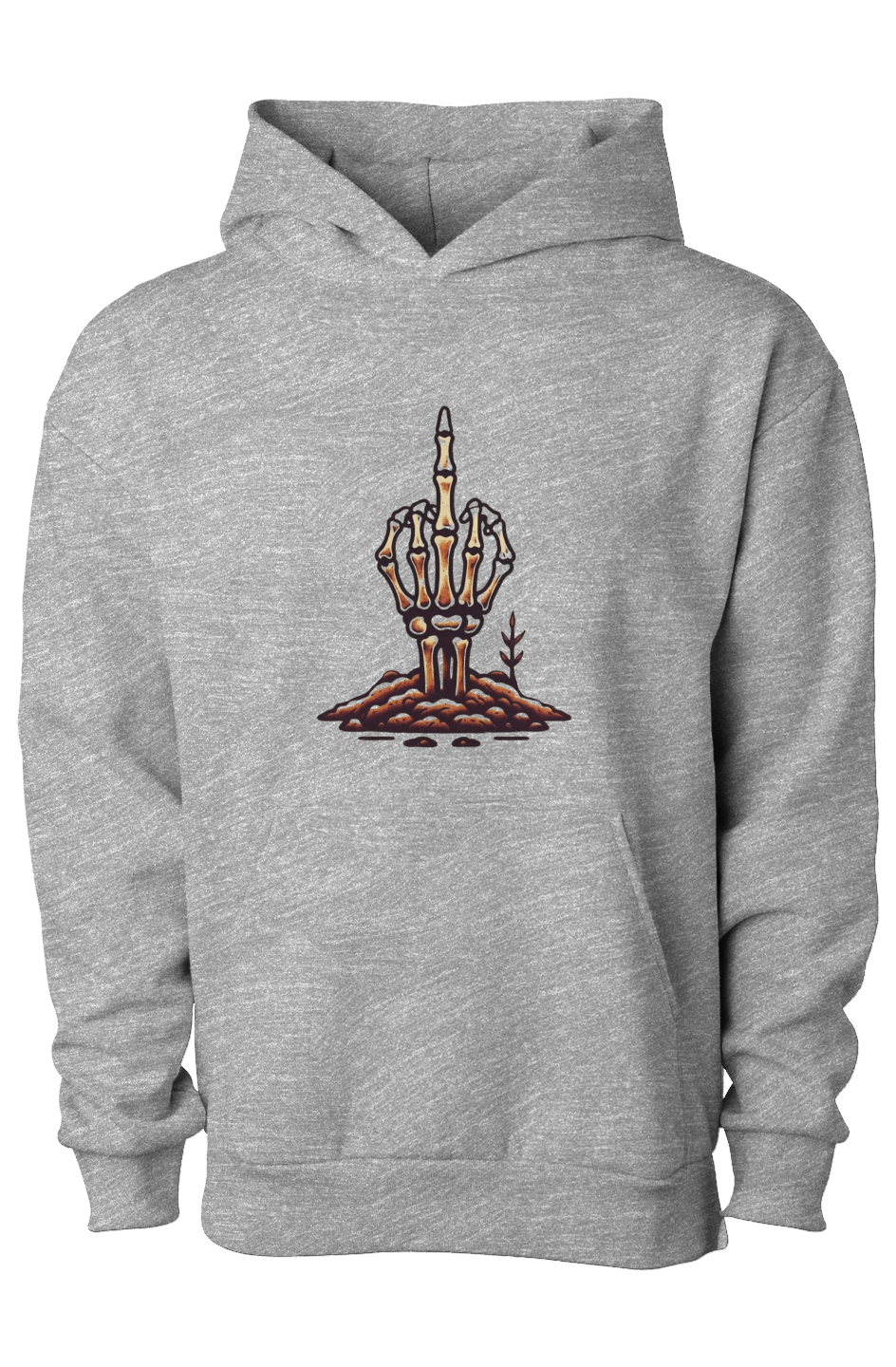 "F-You From The Grave" Men's Graphic Hoodie