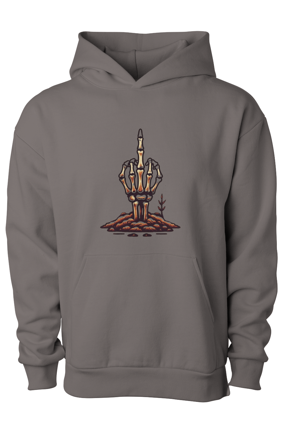 "F-You From The Grave" Men's Graphic Hoodie
