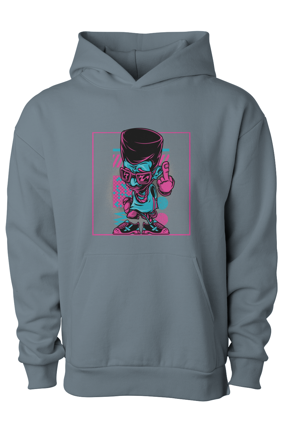 Hip-Hop Character Street Art Men's Graphic Hoodie