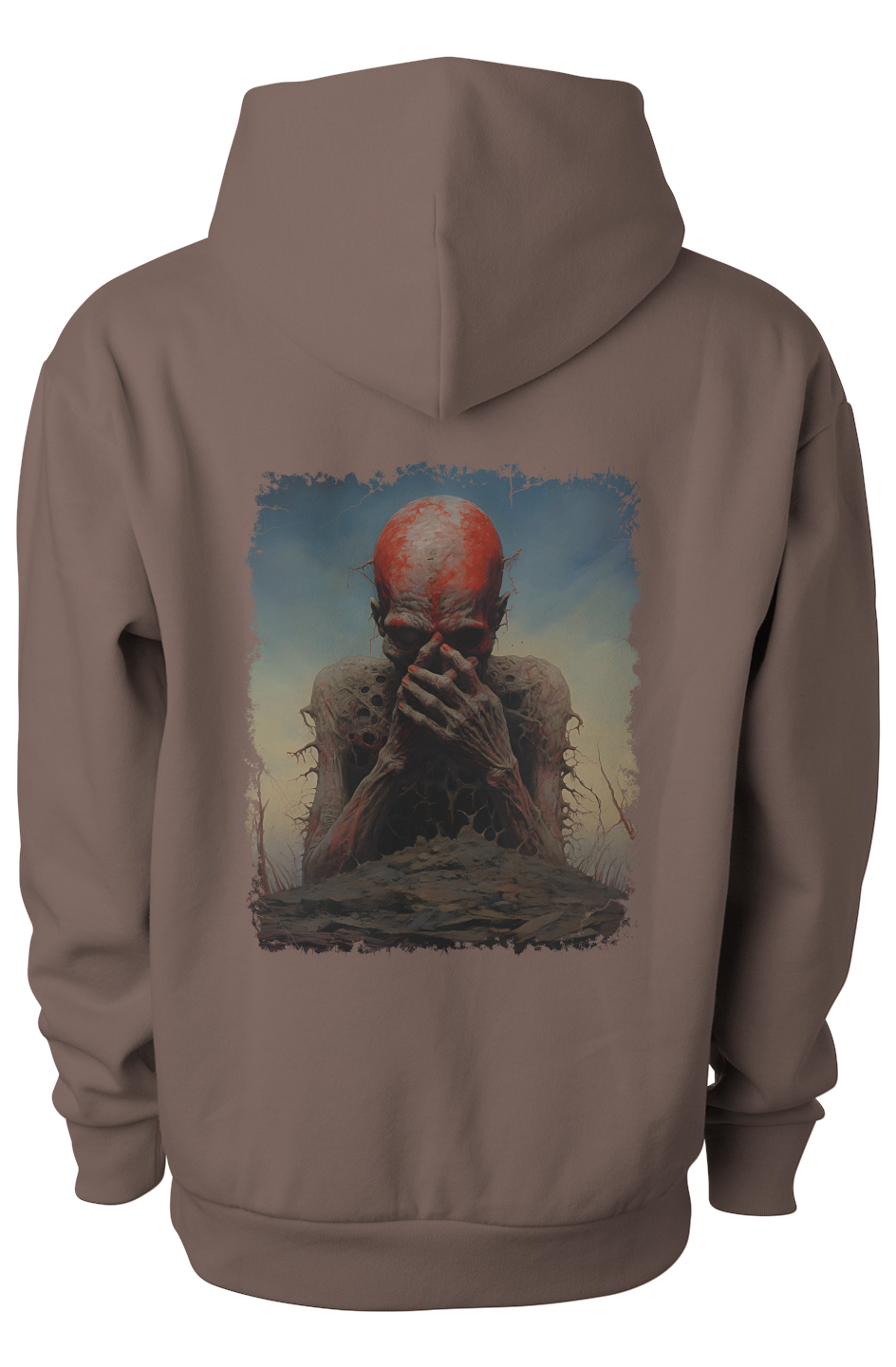 Men's Gothic Horror Art Hoodie