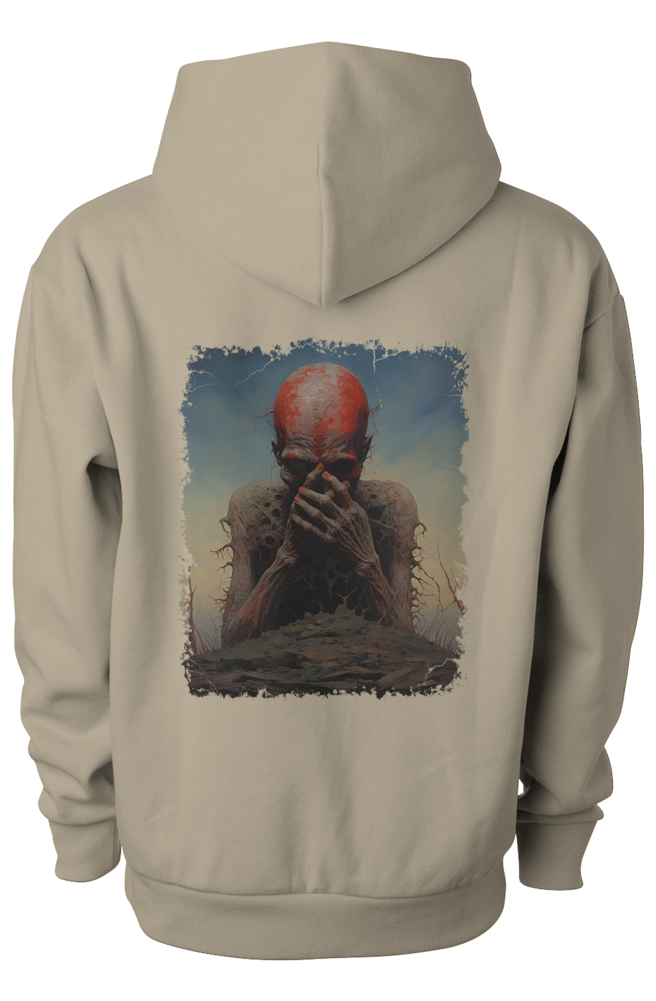 Men's Gothic Horror Art Hoodie