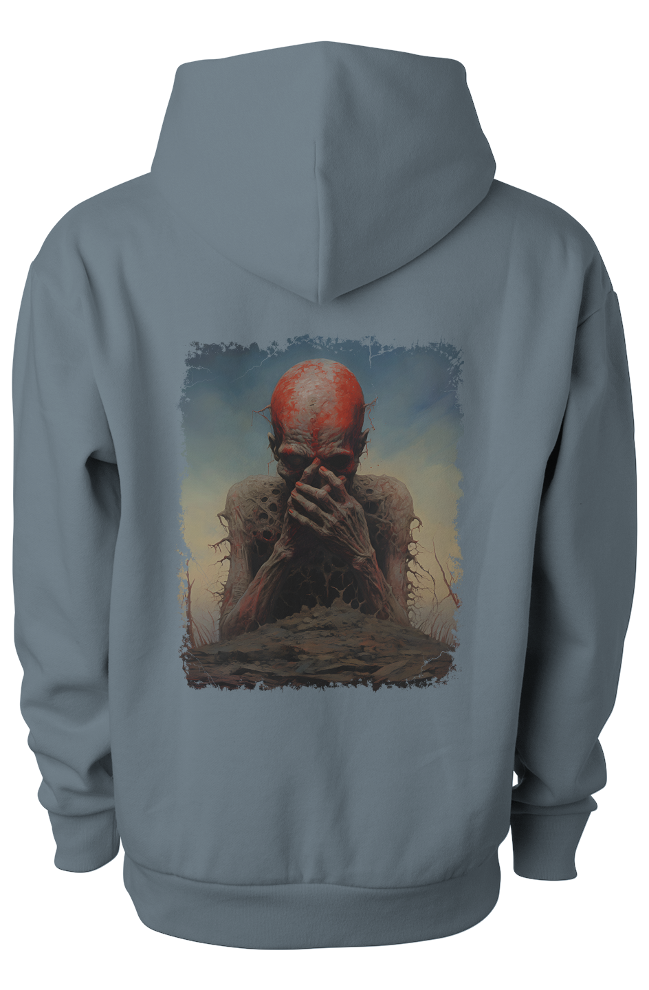 Men's Gothic Horror Art Hoodie