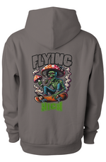 Men's "Flying High" Zombie Skater Graphic Hoodie