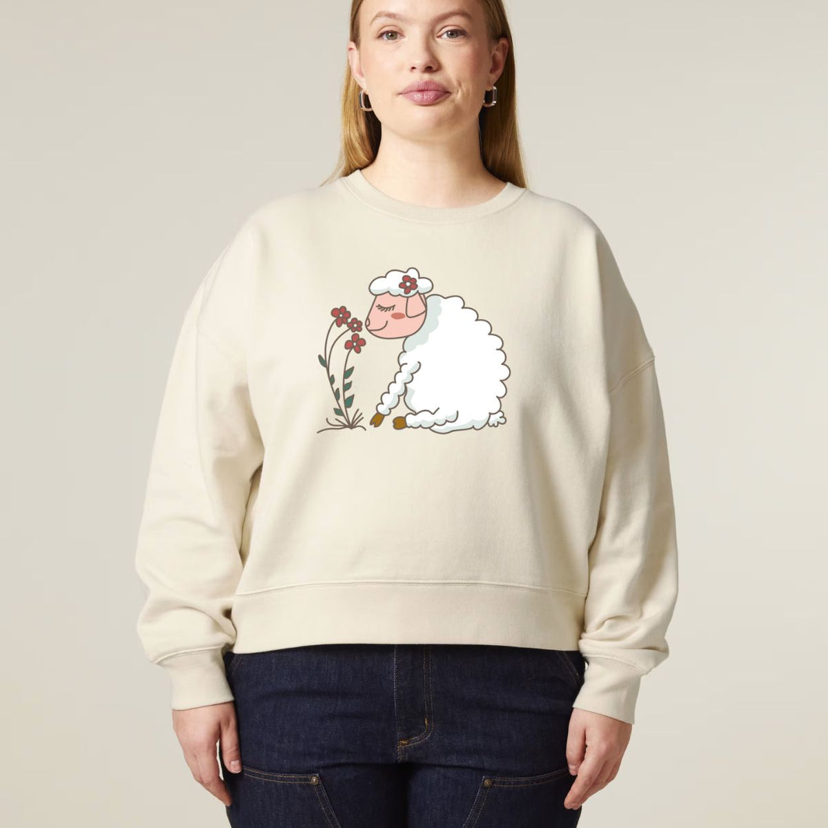 Women’s Cute Sheep Sweatshirt