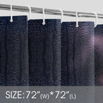 Frosted Glass Woman's Body Silhouette Shower Curtain 