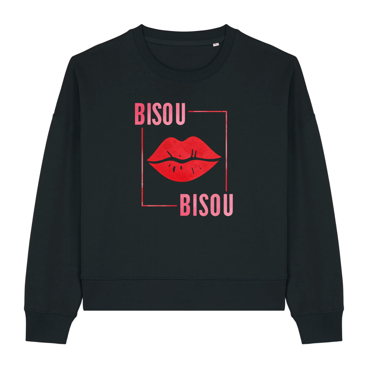 Vintage Style Bisou Women's Graphic Sweatshirt