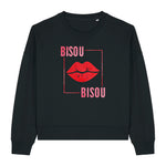 Vintage Style Bisou Women's Graphic Sweatshirt
