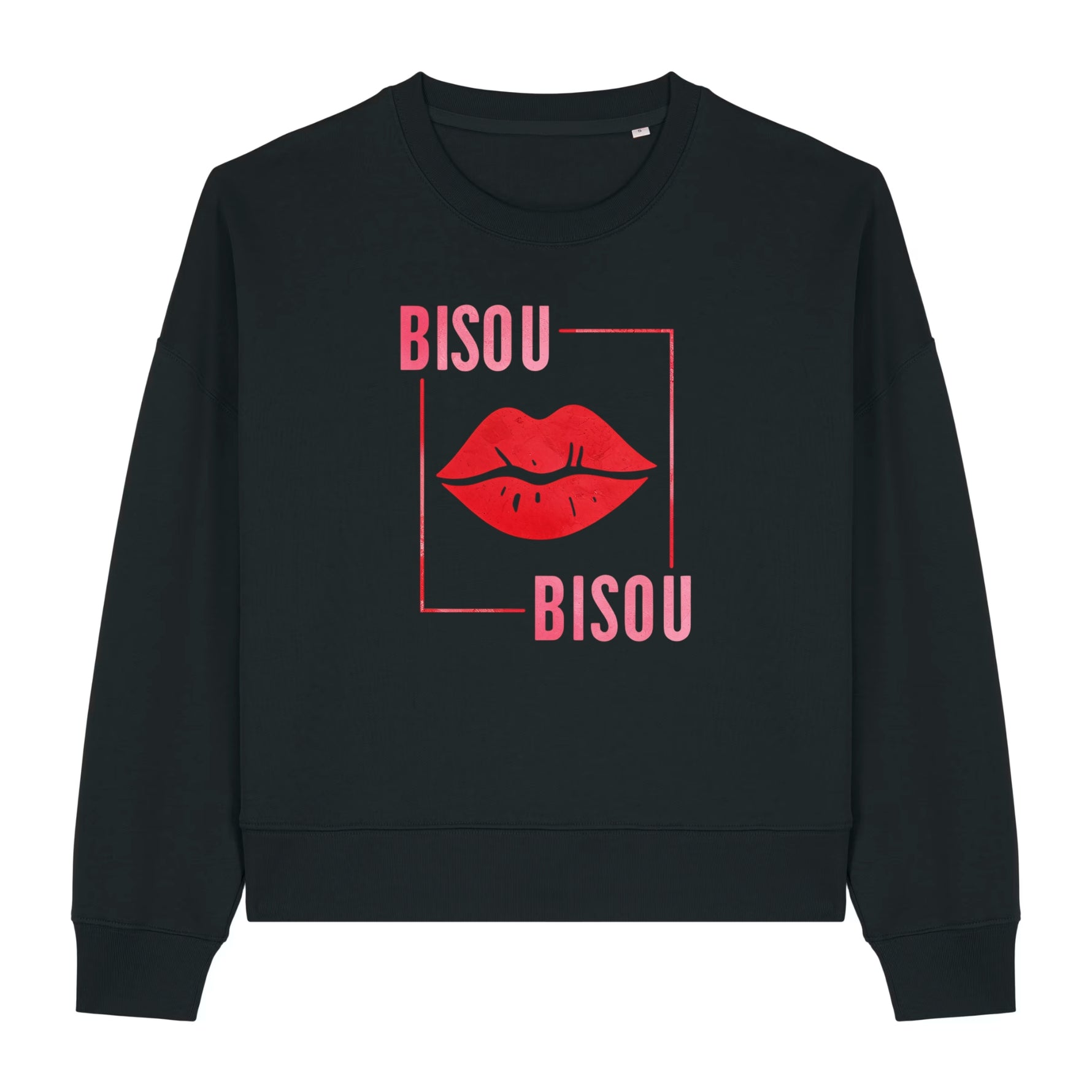 Vintage Style Bisou Women's Graphic Sweatshirt