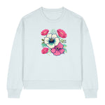 Women's Floral Pattern Sweatshirt