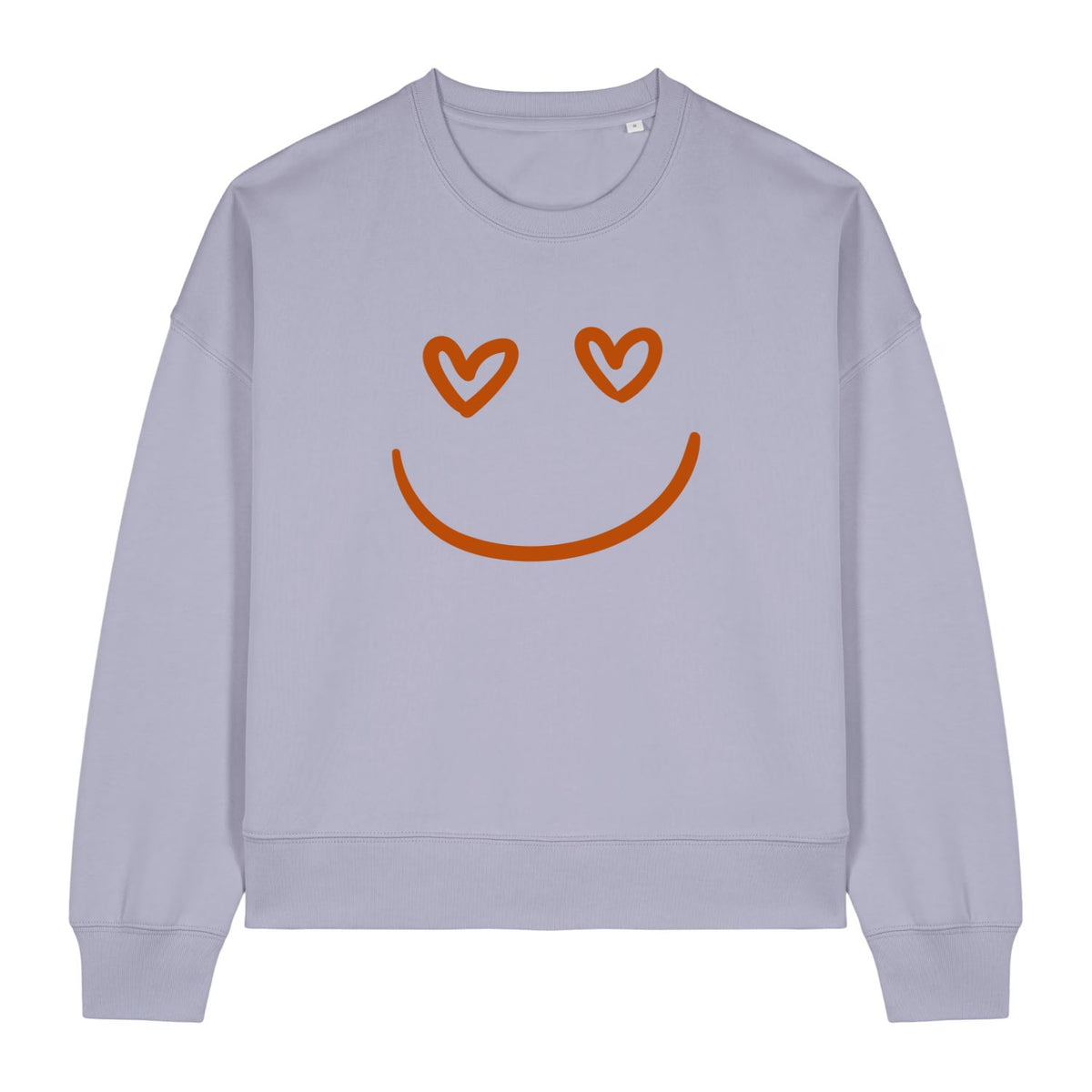 "Love Eyes" Heart Smiley Women's Sweatshirt