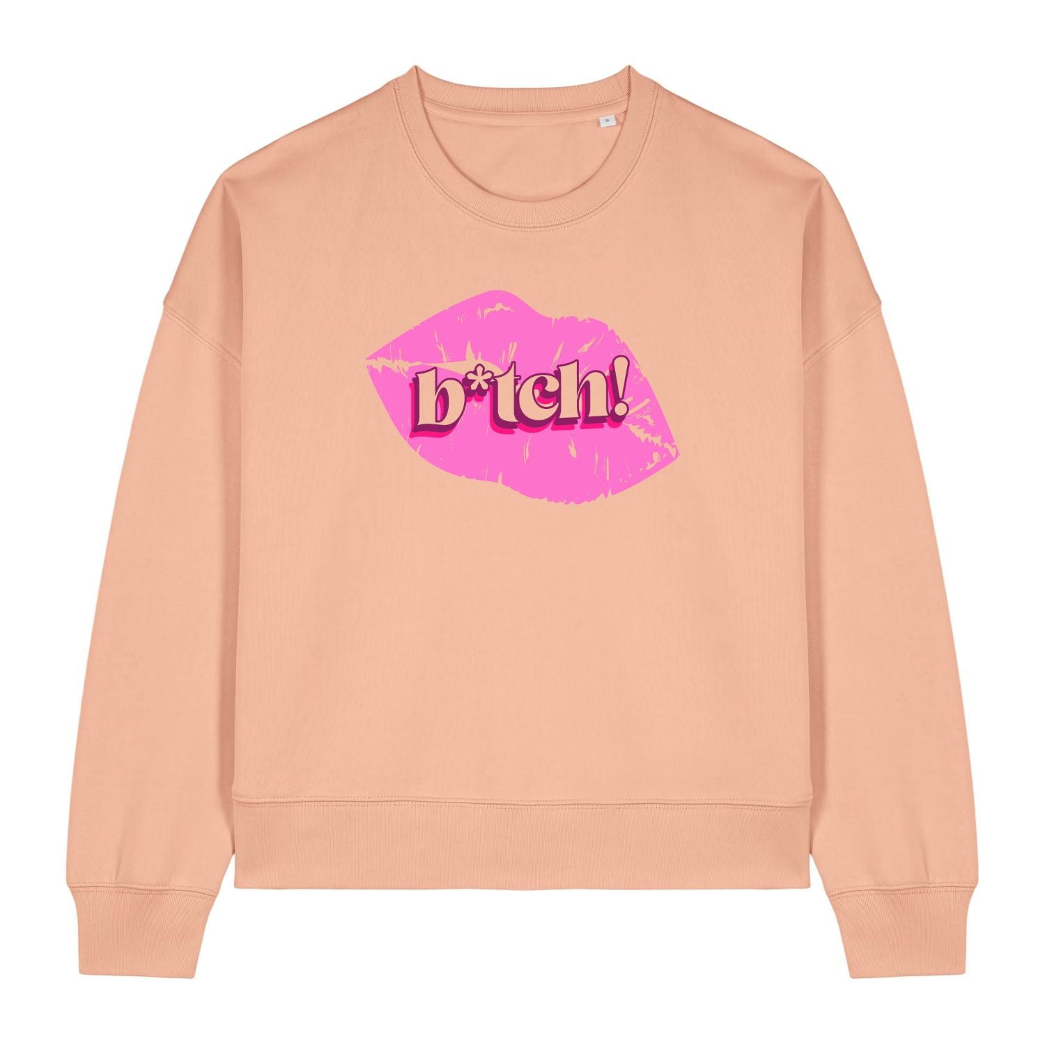 "B*tch" Lips Women's Graphic Sweatshirt