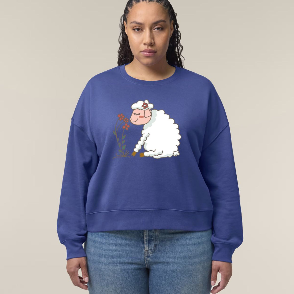 Women’s Cute Sheep Sweatshirt