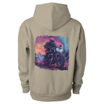 Cyberpunk Chopper Design Men's Hoodie