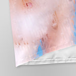Sensual Woman Silhouette Rainy Glass Shower Curtain 