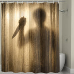The Psycho’s Silhouette Shower Curtain