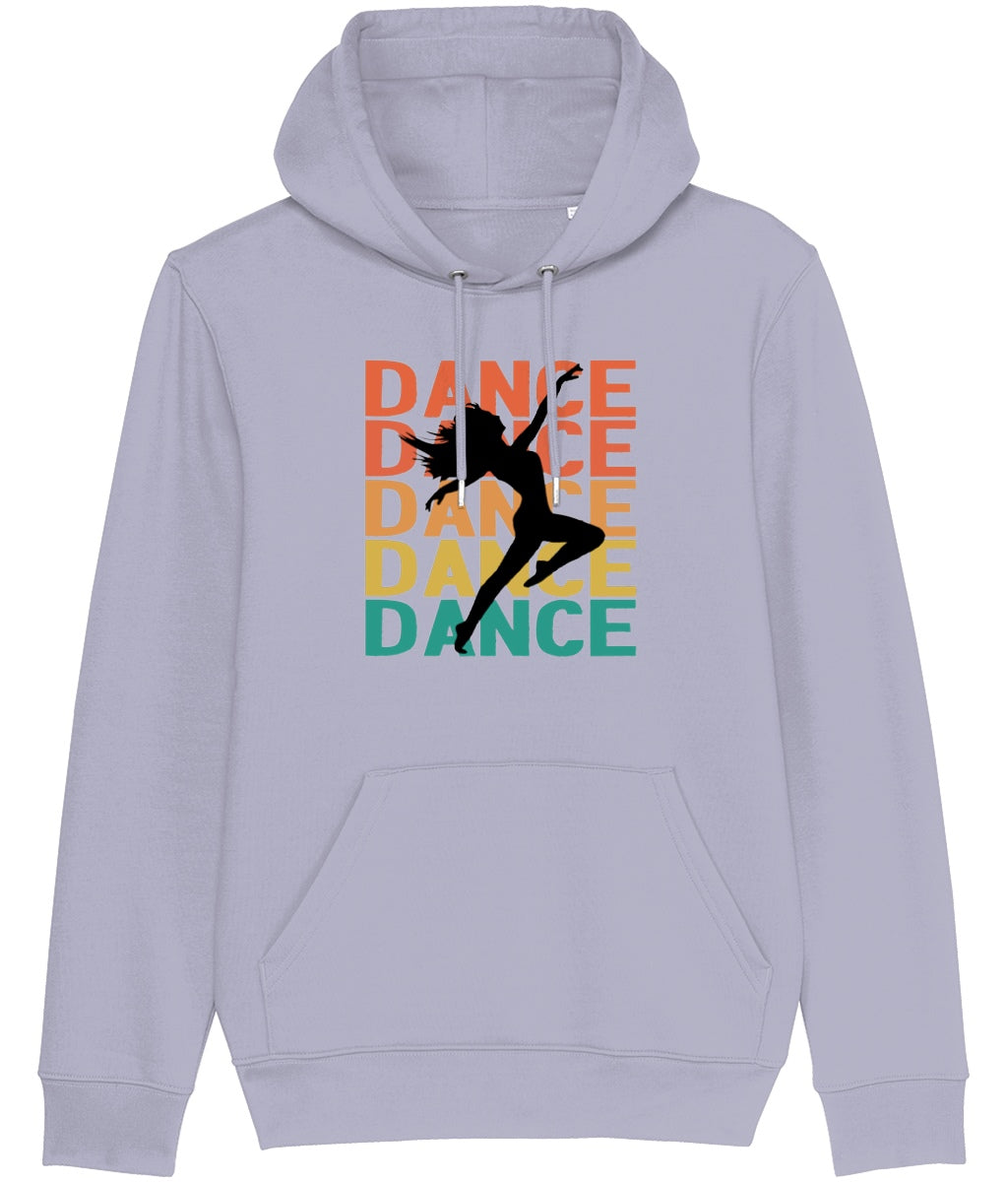 Vintage Dancing Silhouette Graphic Hoodie for Women