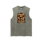 Strong AF Skull Graphic Men's Tank Top