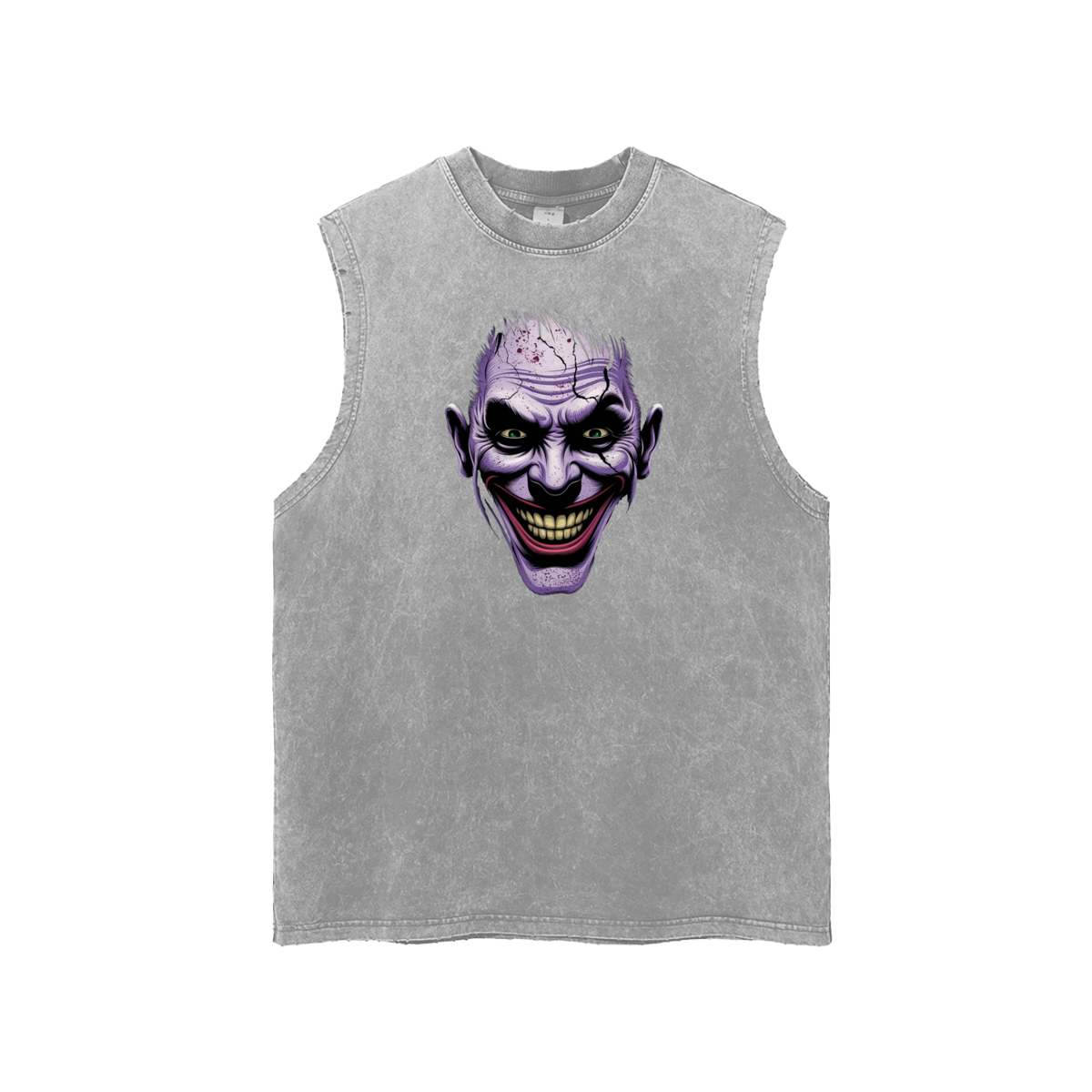 Creepy Joker Style Men's Tank Top
