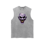 Creepy Joker Style Men's Tank Top
