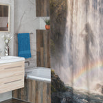 Mystical Waterfall Goddess Shower Curtain 