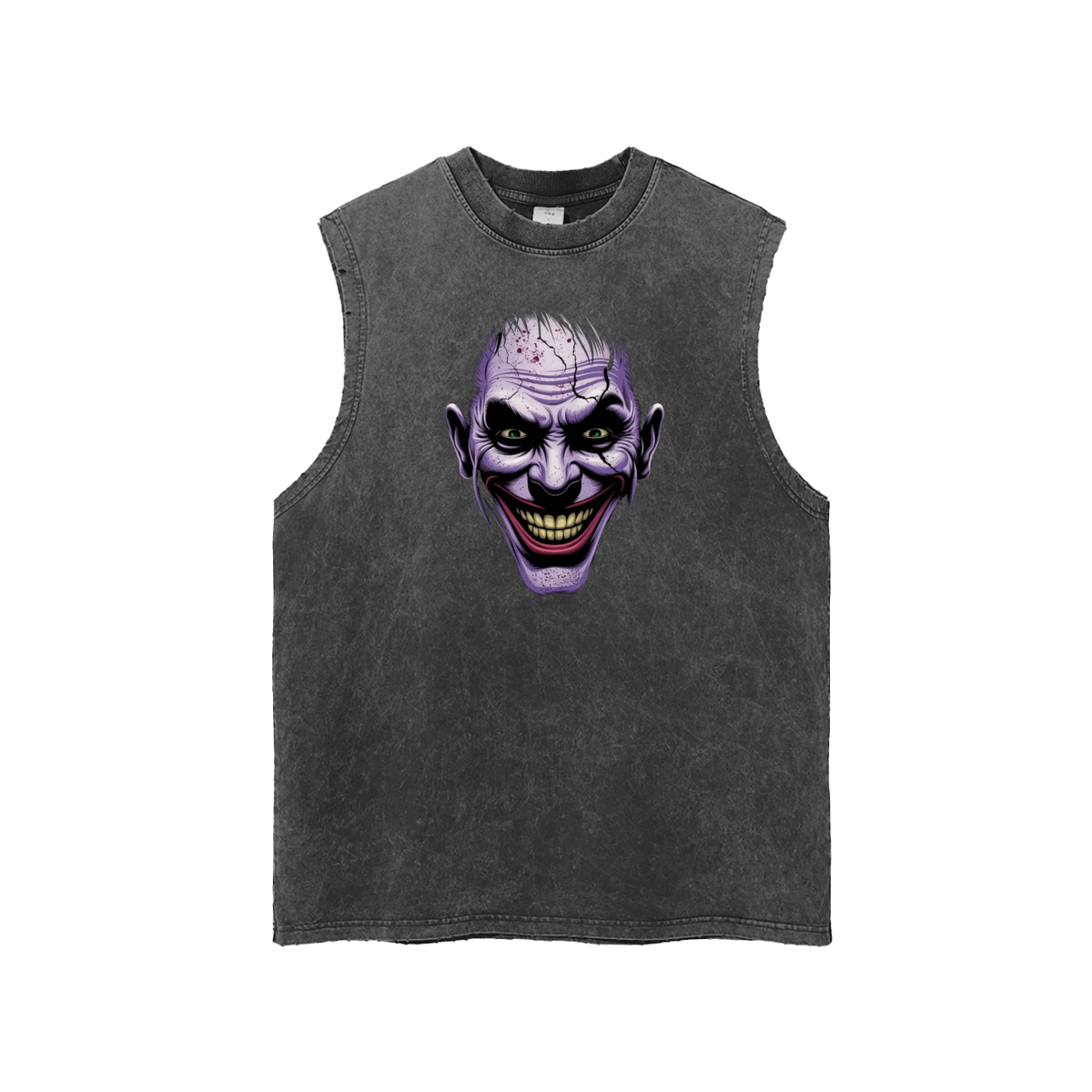 Creepy Joker Style Men's Tank Top