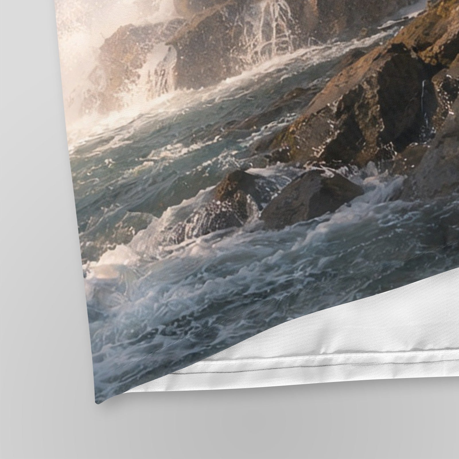Mystical Waterfall Goddess Shower Curtain 