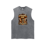 Strong AF Skull Graphic Men's Tank Top