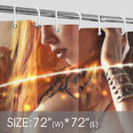 Fantasy Warrior Goddess Shower Curtain 