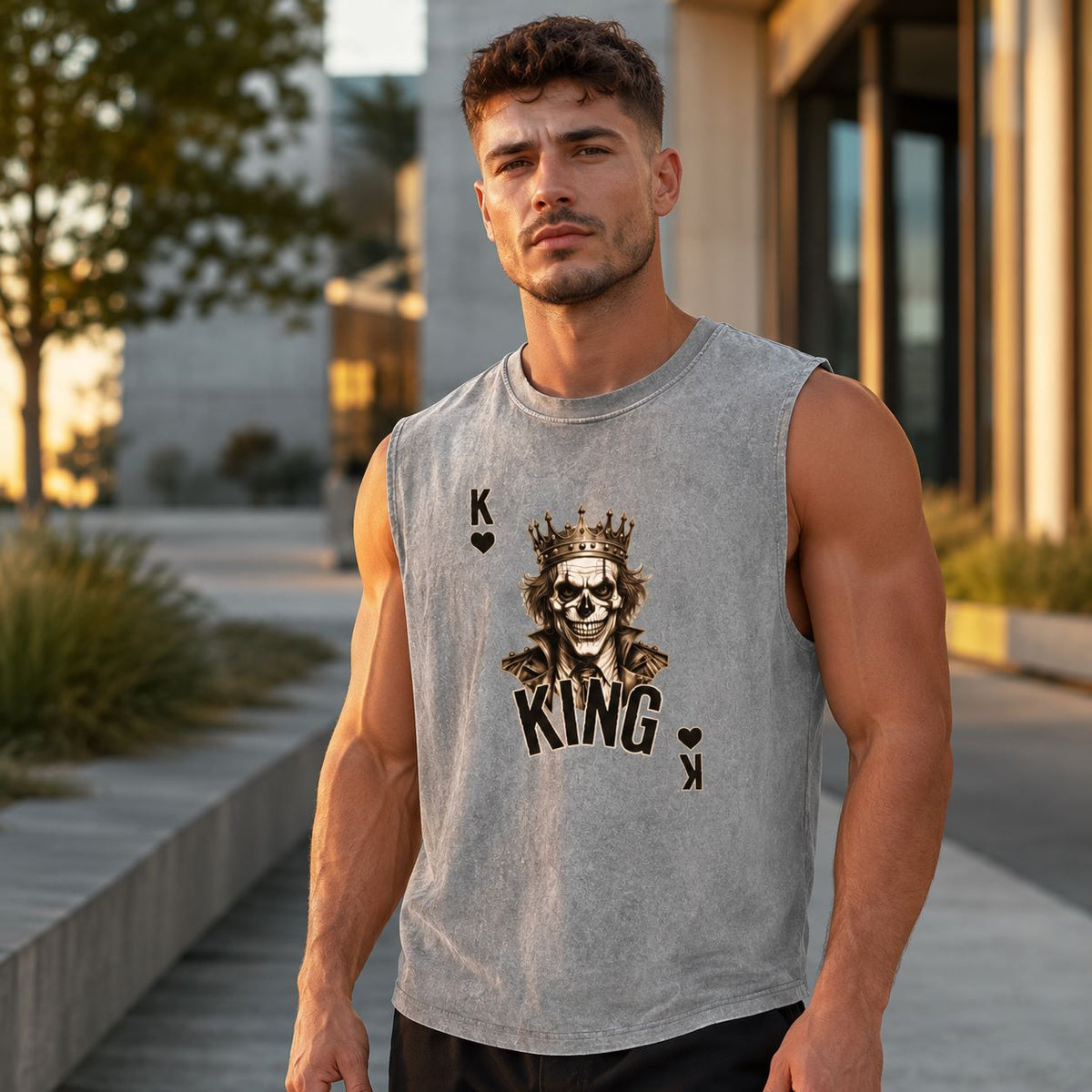 King of Hearts Men's Tank Top