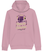 Retro Cat DJ Women's Hoodie